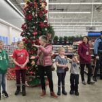 Volunteers getting together before the event.