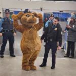 State Troopers and their mascot